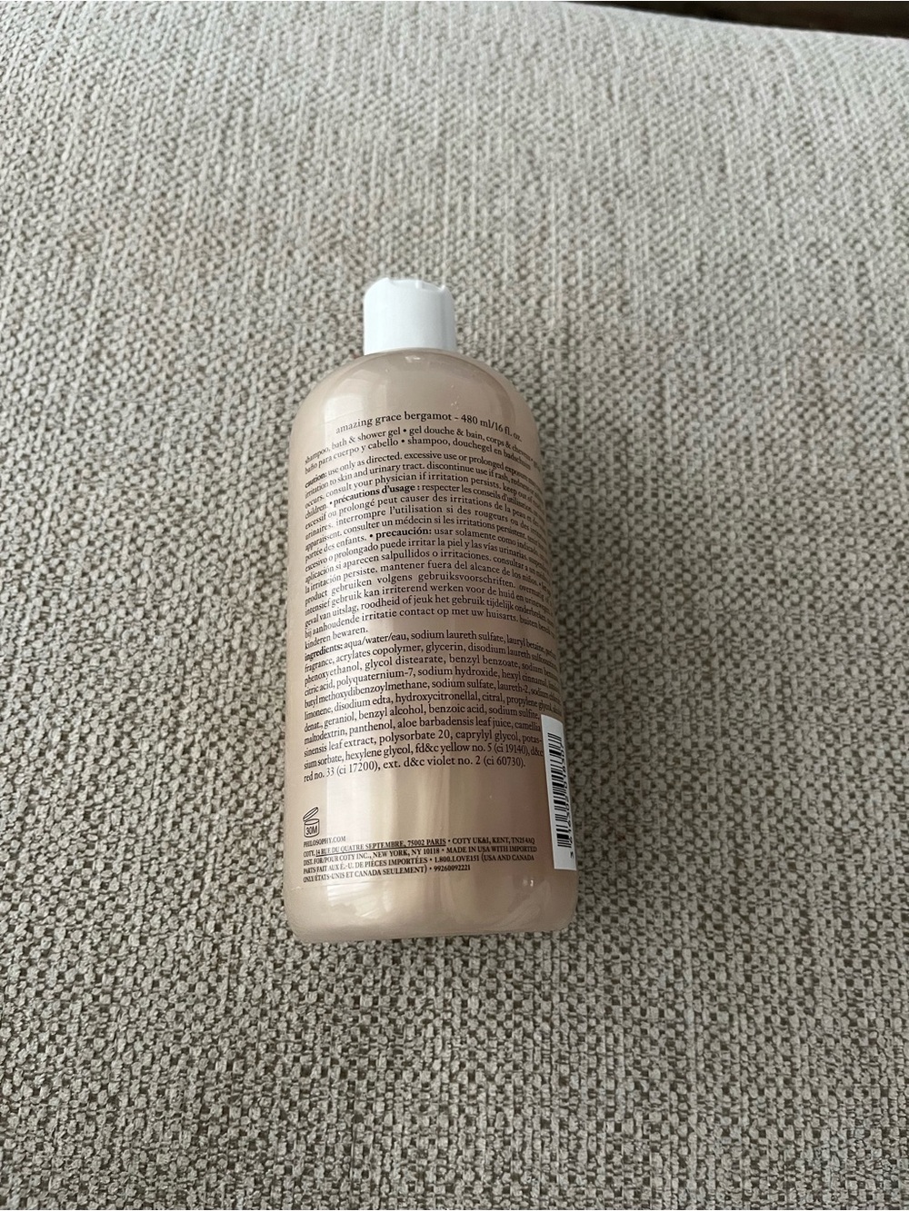 Philosophy Amazing Grace BERGAMOT  Shampoo, Bath & Shower Gel 16 oz NEW - Picture 4 of 4